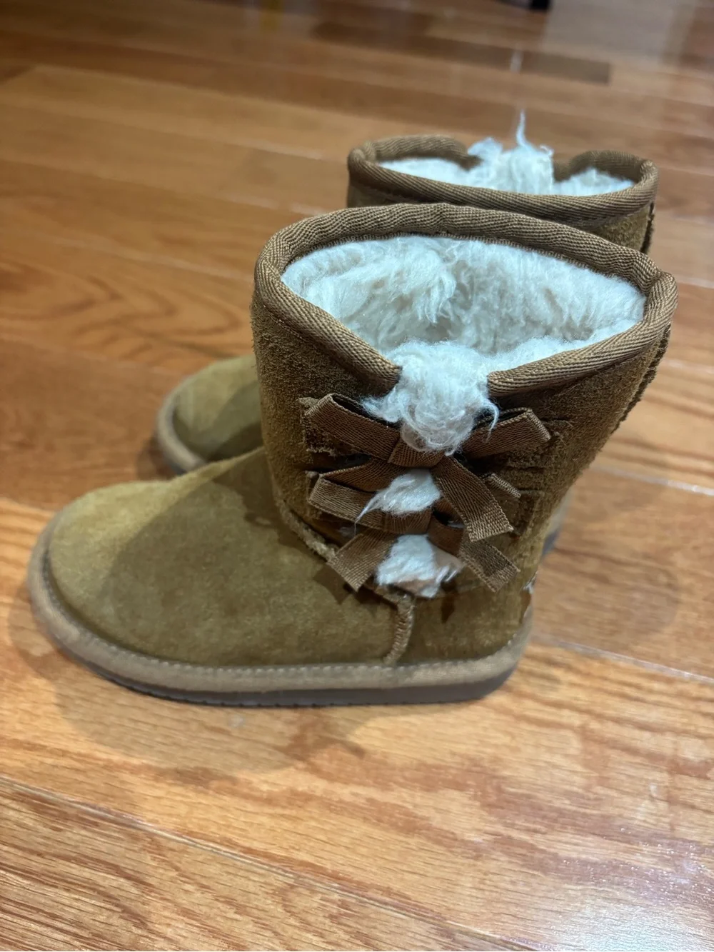 Toddler Koolaburra by Ugg Chestnut Sz 8T